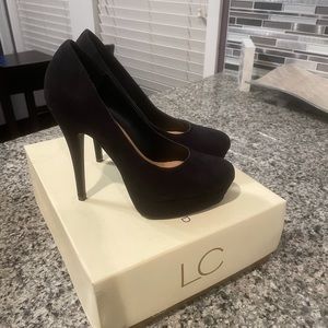 New LC Suede Heel